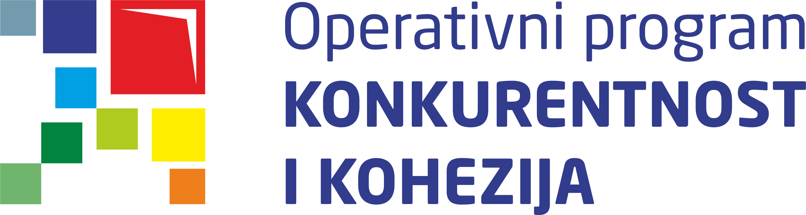 Logo operativnog programa konkurentnost i kohezija