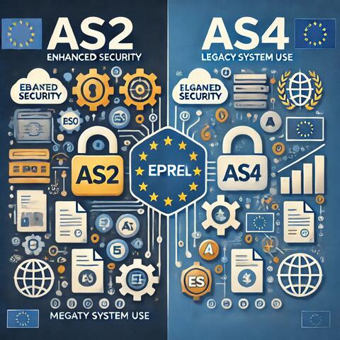 AS2 vs. AS4: Navigating the Protocol Landscape in the Context of EPREL